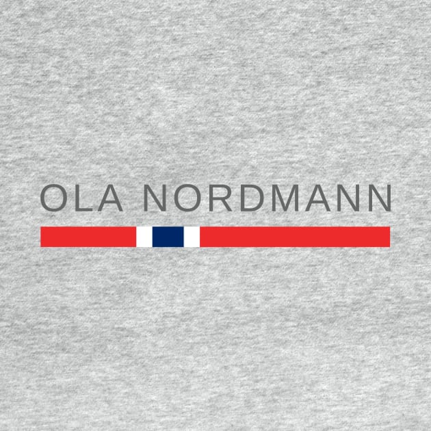 Ola Nordmann | Norge | Norway by tshirtsnorway